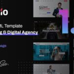 Gencio Marketing and Digital Agency HTML Template