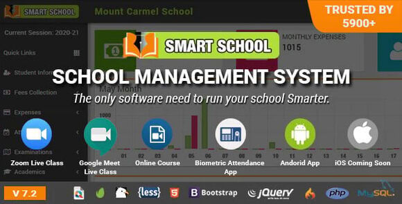 Smart School Management System Nulled Script