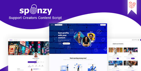 Sponzy v7.9 – Support Creators Content Script