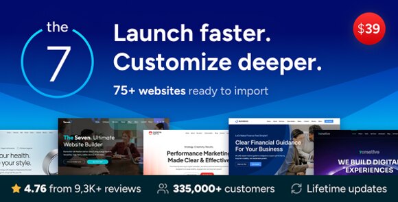 The7 Ultimate WordPress and WooCommerce Theme