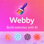 Webby AI-Powered No-Code Website Builder SaaS Platform